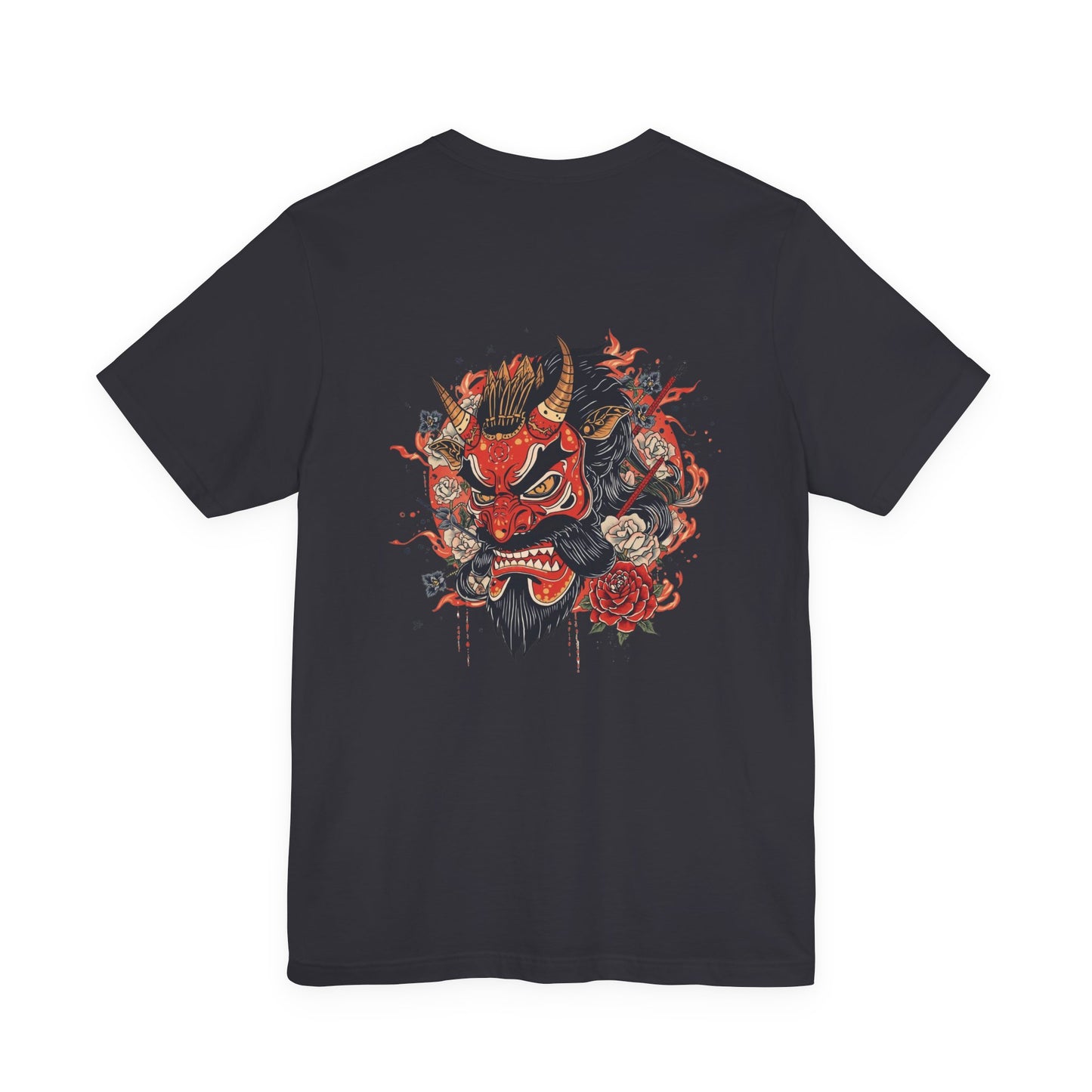 The Bold Oni Mask Streetwear T-Shirt