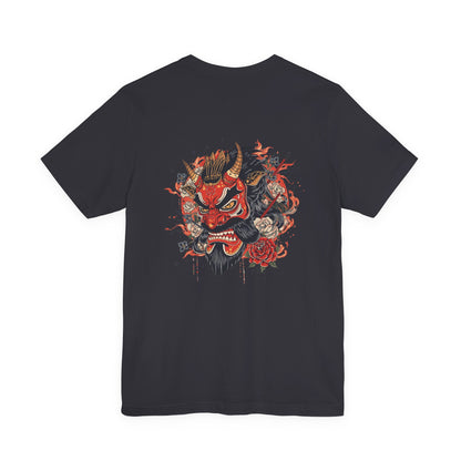 The Bold Oni Mask Streetwear T-Shirt