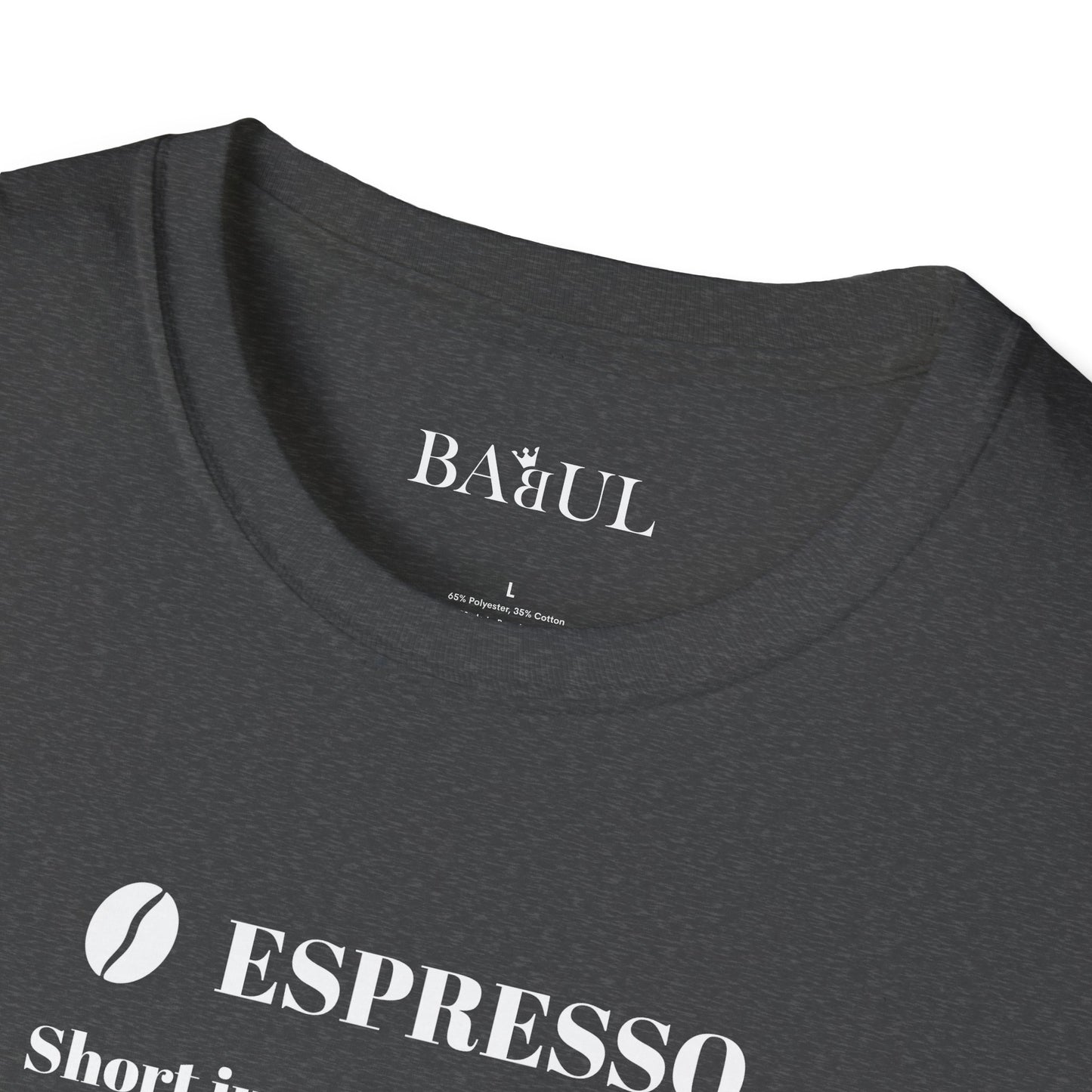 CoffeeTherapy T-Shirt – Irony Is the Best Cure (Right After Coffee)