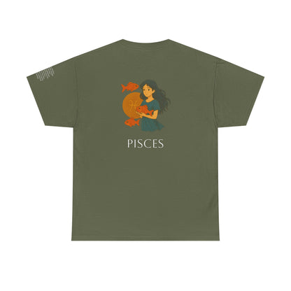 PESCI - T-shirt Zodiacali da sogno: la magia delle stelle in stile Ghibli