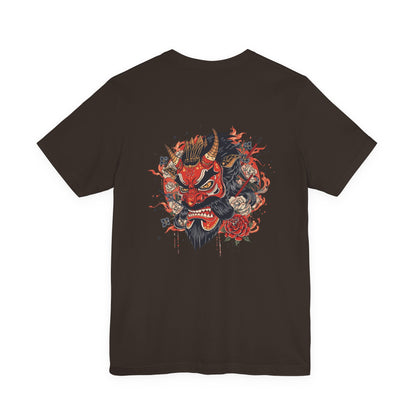 The Bold Oni Mask Streetwear T-Shirt