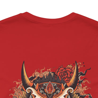 The Bold Oni Mask Streetwear T-Shirt