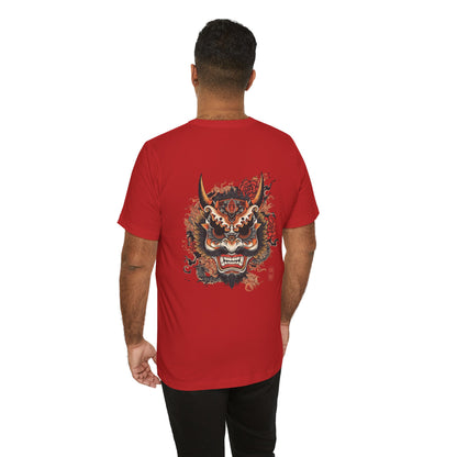 The Bold Oni Mask Streetwear T-Shirt