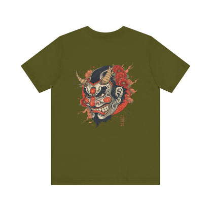 The Bold Oni Mask Streetwear T-Shirt