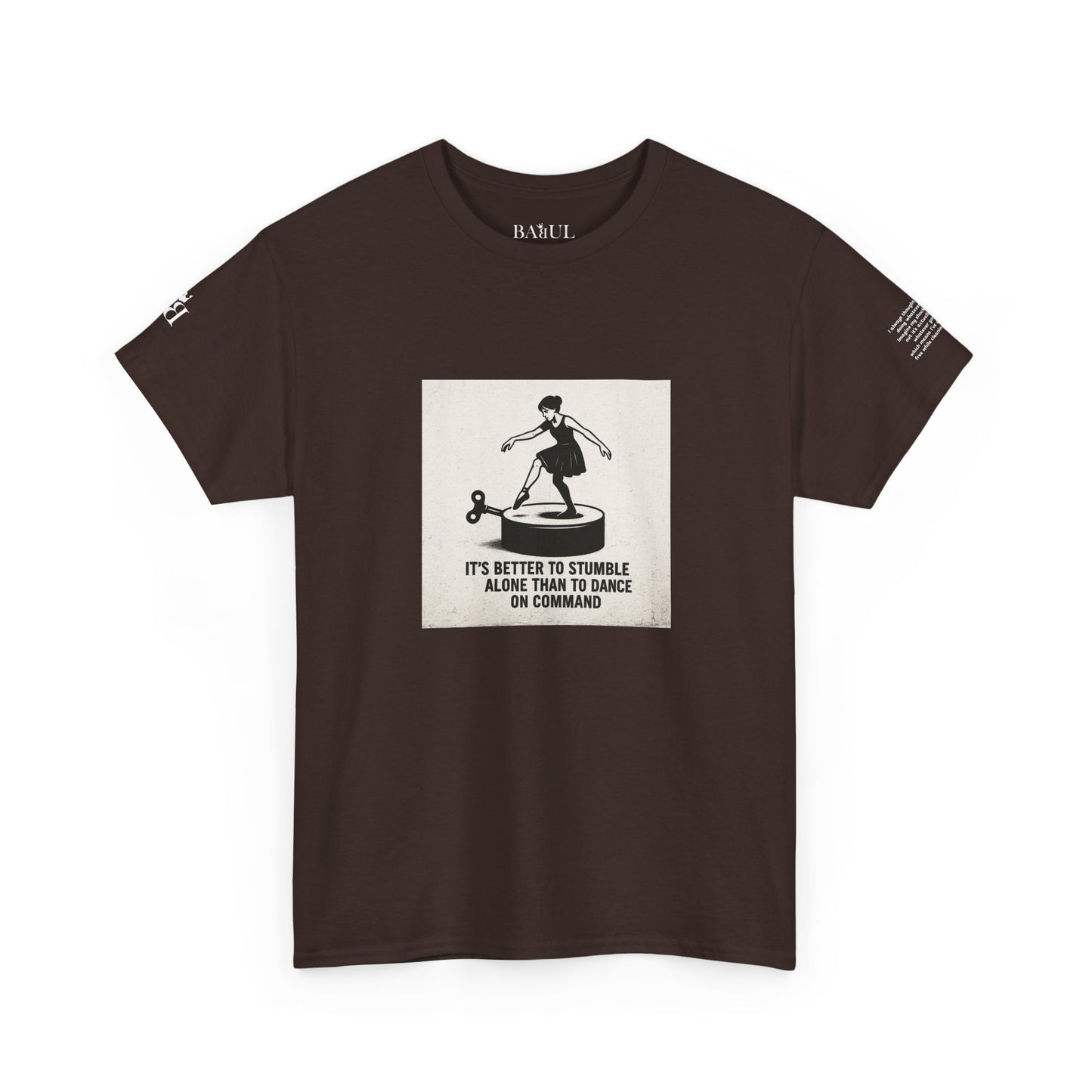 T-shirt Ribelle – Maglietta Unisex in Cotone Pesante per Spiriti Liberi.