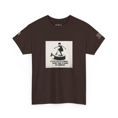 T-shirt Ribelle – Maglietta Unisex in Cotone Pesante per Spiriti Liberi.
