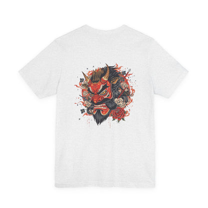 The Bold Oni Mask Streetwear T-Shirt