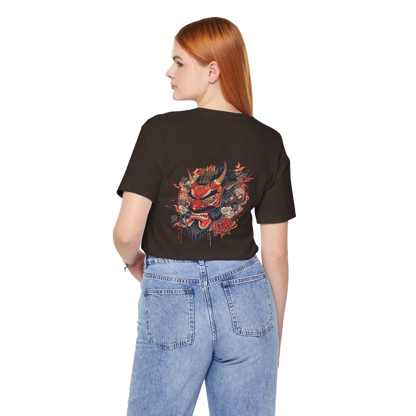 The Bold Oni Mask Streetwear T-Shirt