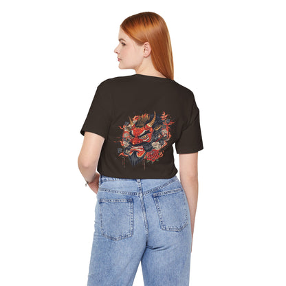 The Bold Oni Mask Streetwear T-Shirt
