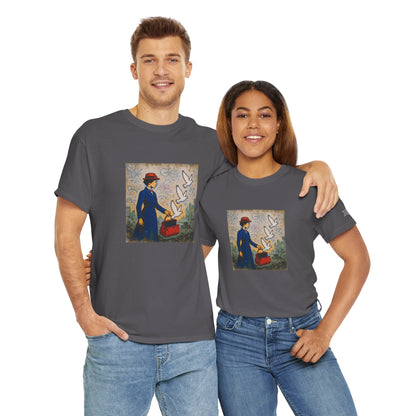 T-shirt Ribelle – Maglietta Unisex in Cotone Pesante per Spiriti Liberi.
