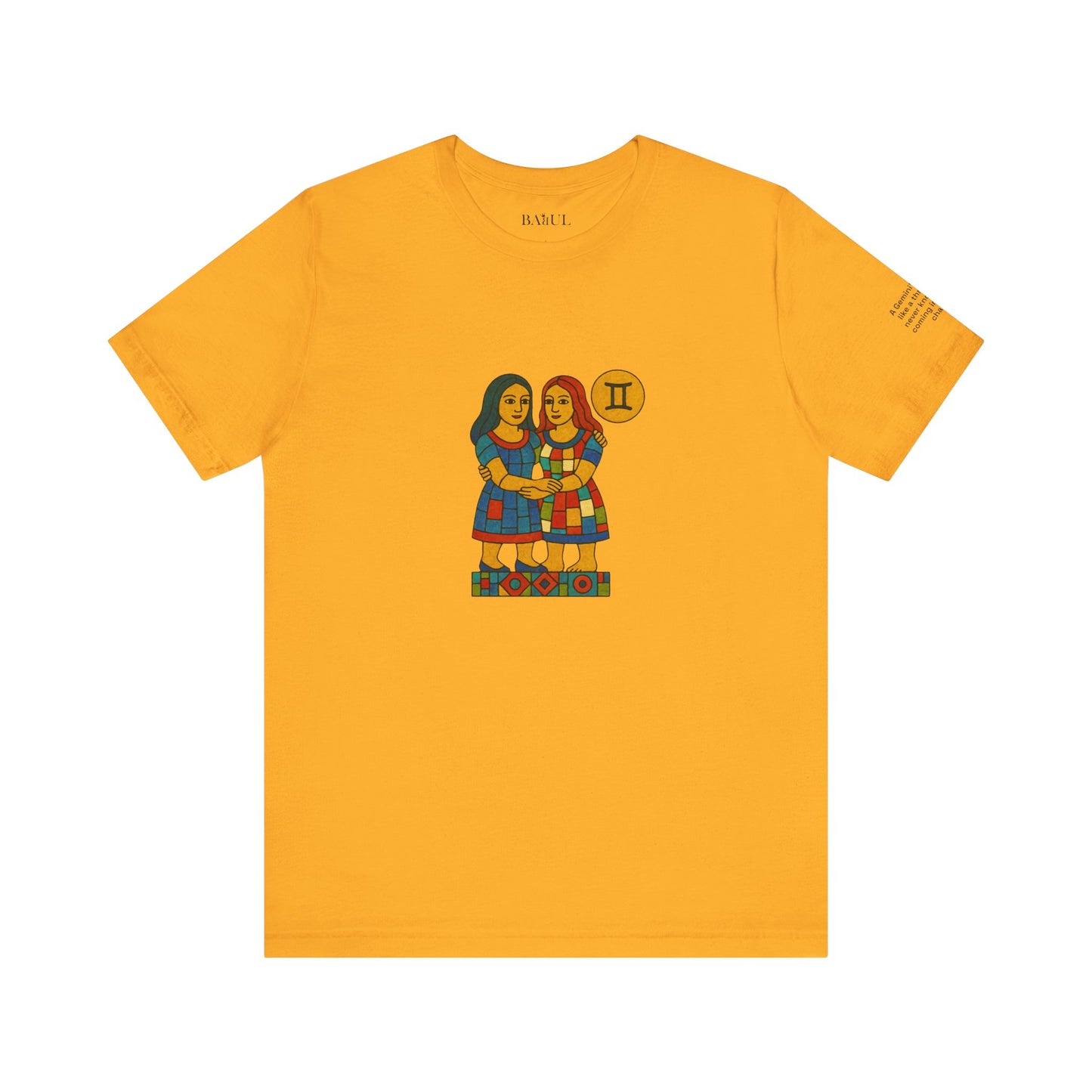 GEMINI - T-shirt, The Zodiac in Colors