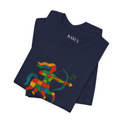 SAGITTARIUS - T-shirt, The Zodiac in Colors