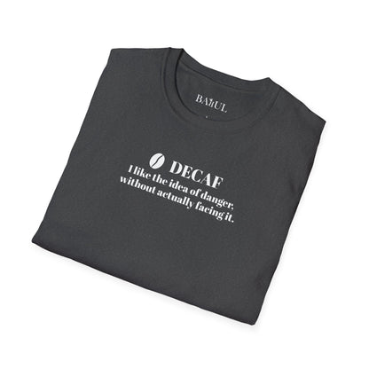 CoffeeTherapy T-Shirt – Irony Is the Best Cure (Right After Coffee)