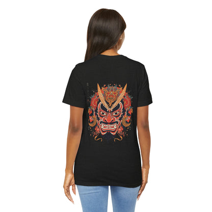 The Bold Oni Mask Streetwear T-Shirt
