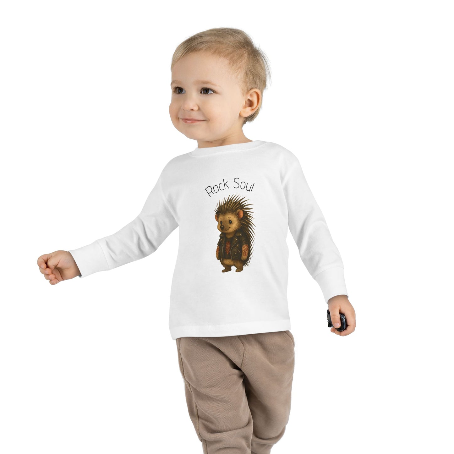 Magliette Rock Soul per bambini - Porcospino - Animali dolci con un ritmo ribelle
