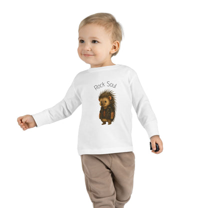 Magliette Rock Soul per bambini - Porcospino - Animali dolci con un ritmo ribelle