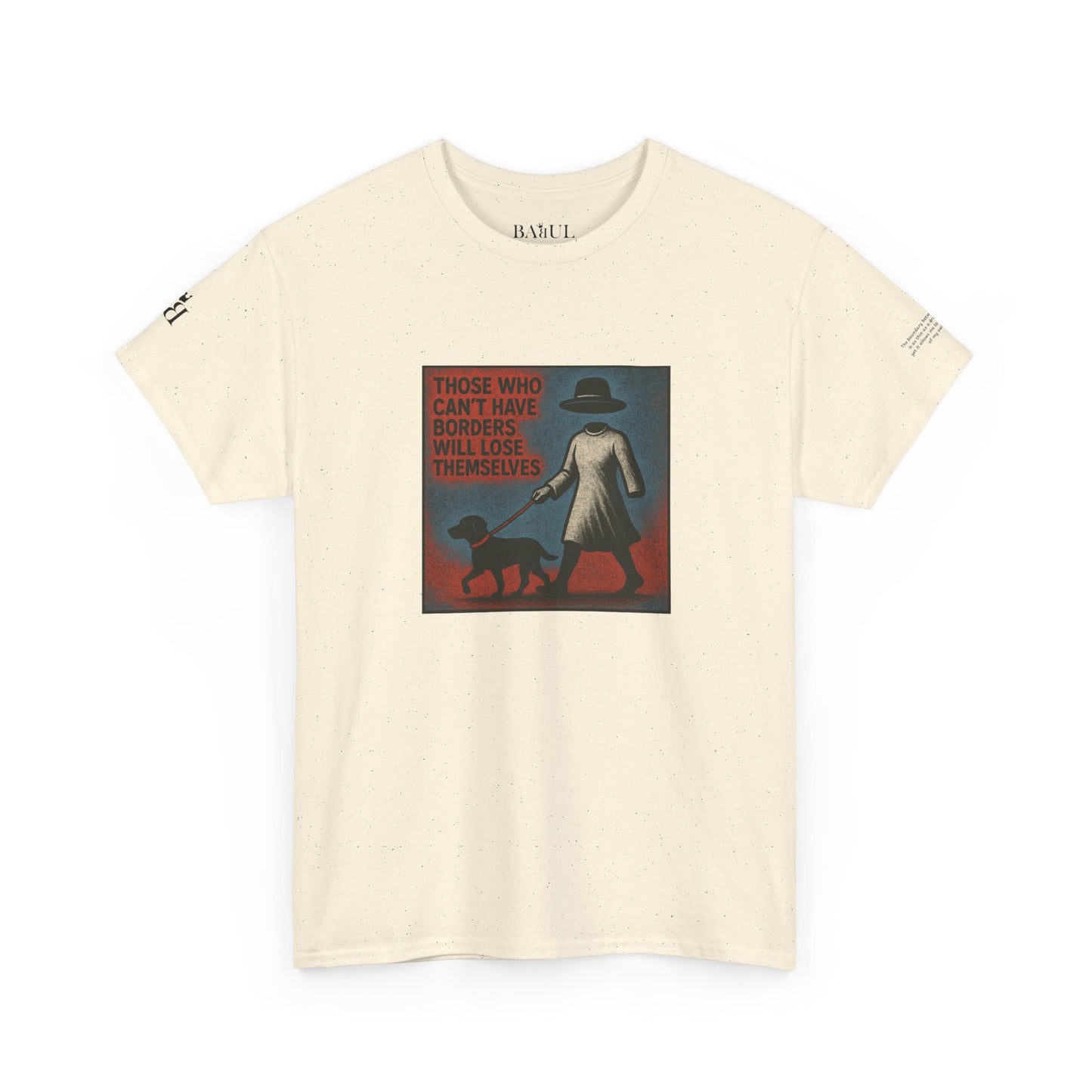 T-shirt Ribelle – Maglietta Unisex in Cotone Pesante per Spiriti Liberi.