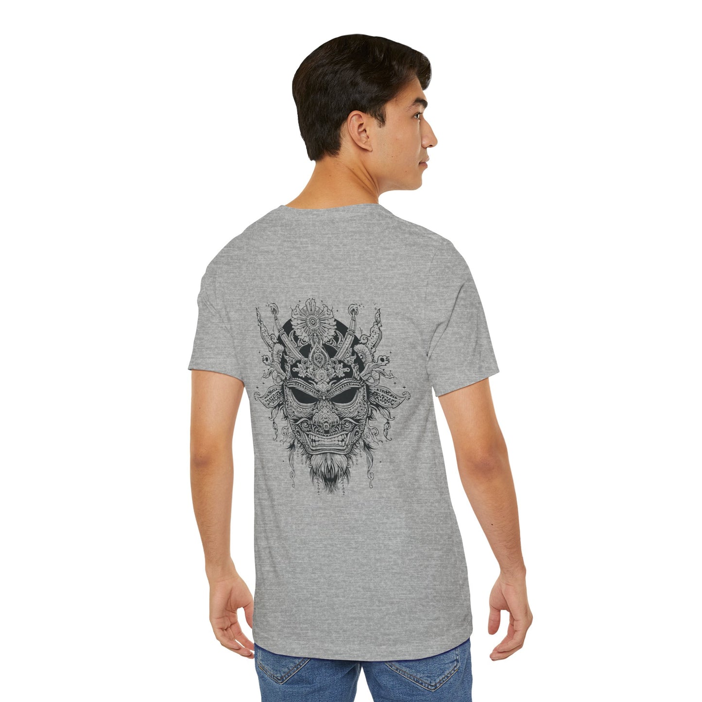 The Bold Oni Mask Streetwear T-Shirt