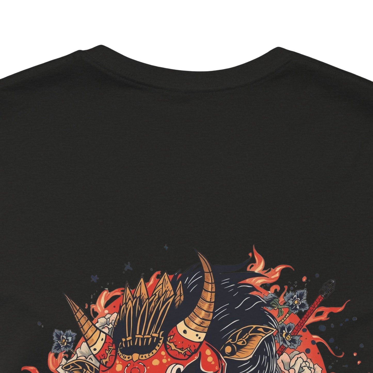The Bold Oni Mask Streetwear T-Shirt
