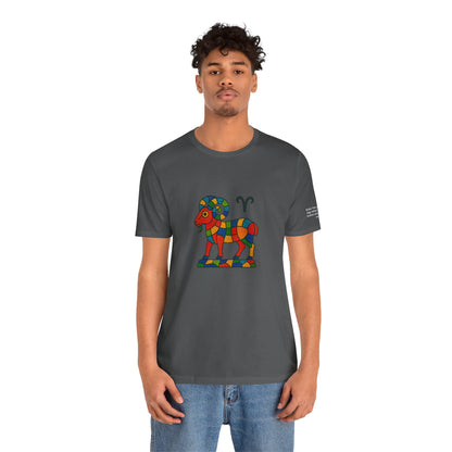 ARIETE - T-Shirt, I segni zodiacali secondo Saint Phalle