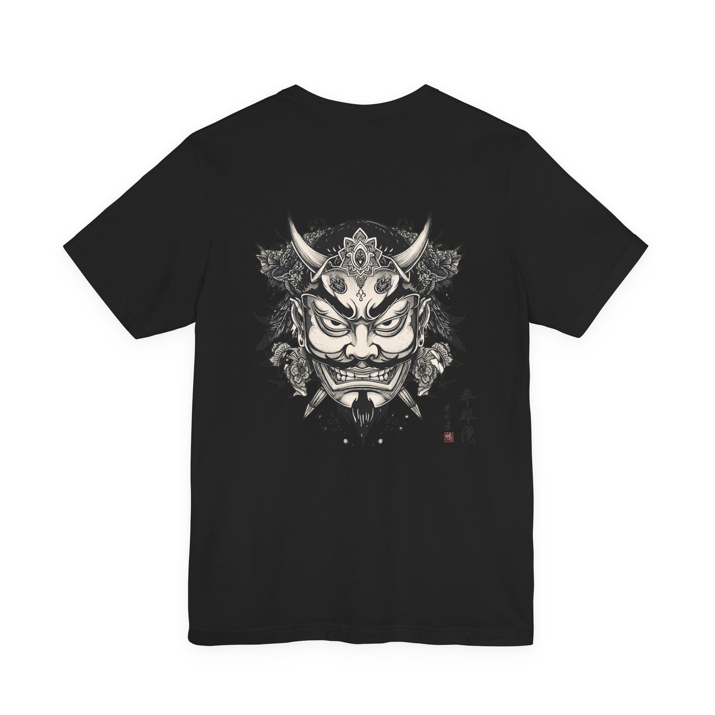 The Bold Oni Mask Streetwear T-Shirt