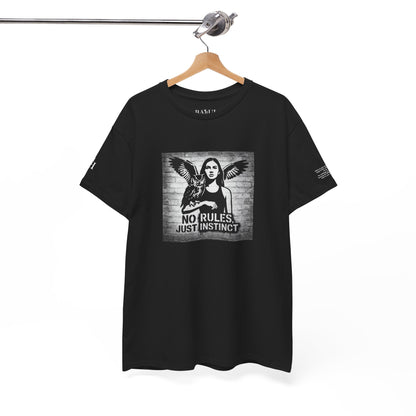 T-shirt Ribelle – Maglietta Unisex in Cotone Pesante per Spiriti Liberi.