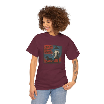 T-shirt Ribelle – Maglietta Unisex in Cotone Pesante per Spiriti Liberi.