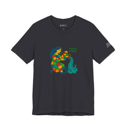 ACQUARIO - T-Shirt, I segni zodiacali secondo Saint Phalle