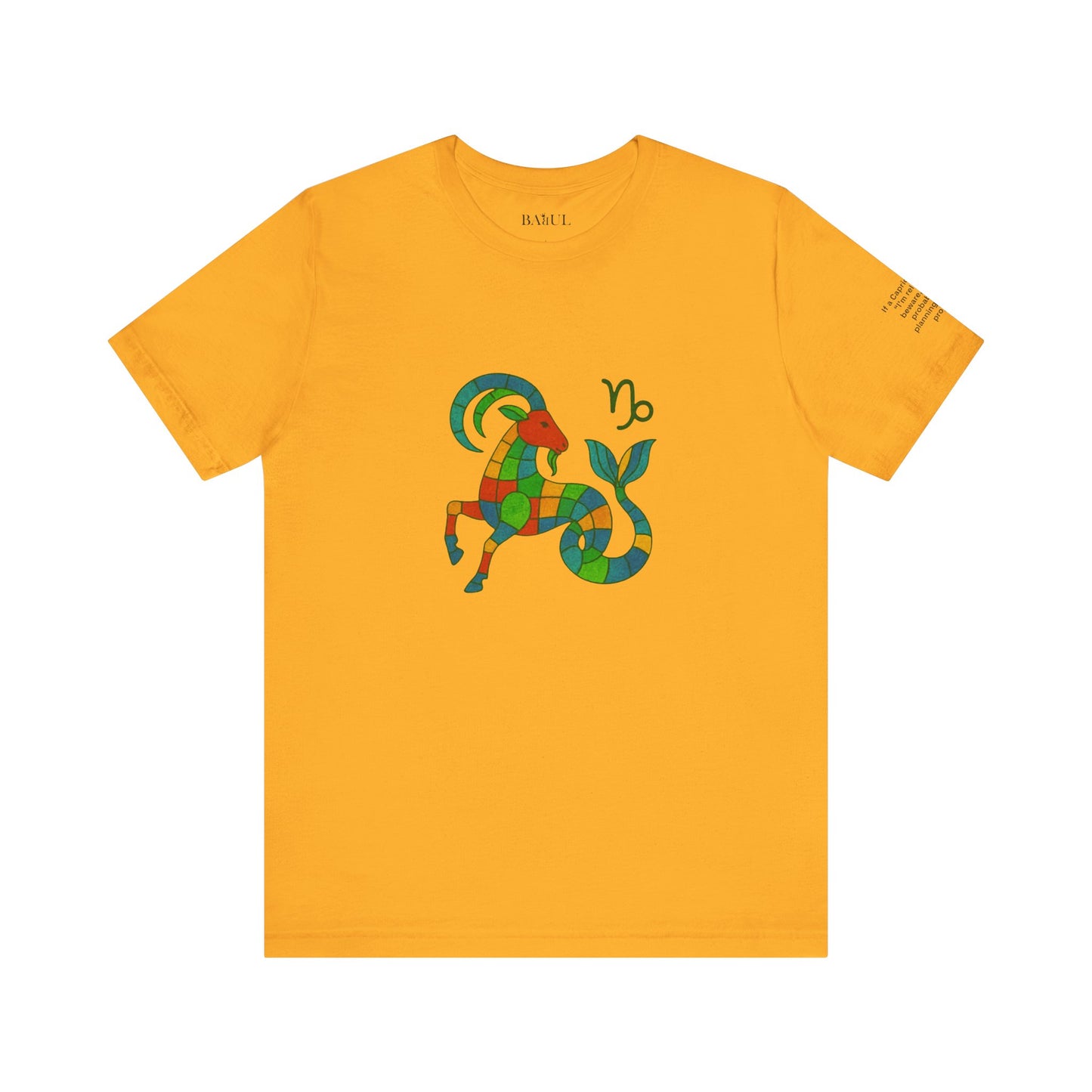 CAPRICORNO - T-shirt, I segni zodiacali secondo Saint Phalle