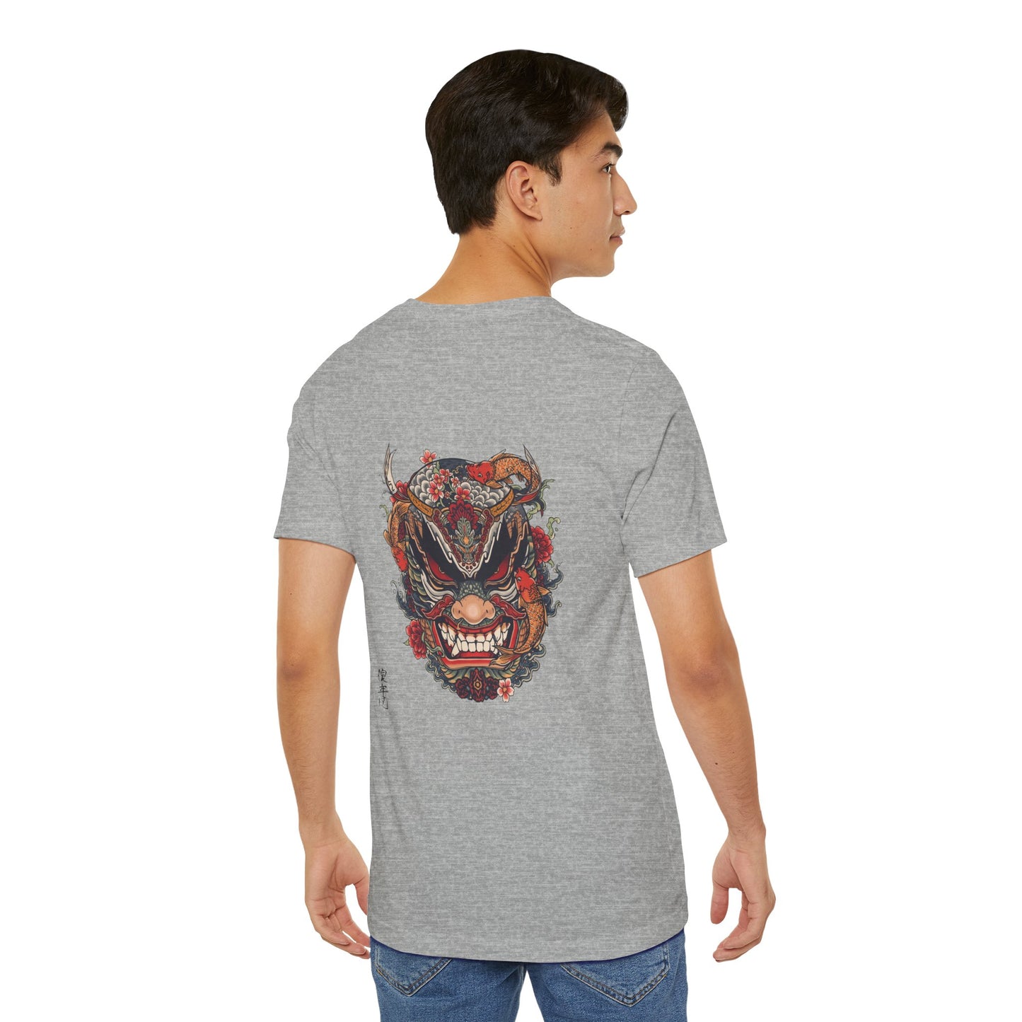 The Bold Oni Mask Streetwear T-Shirt