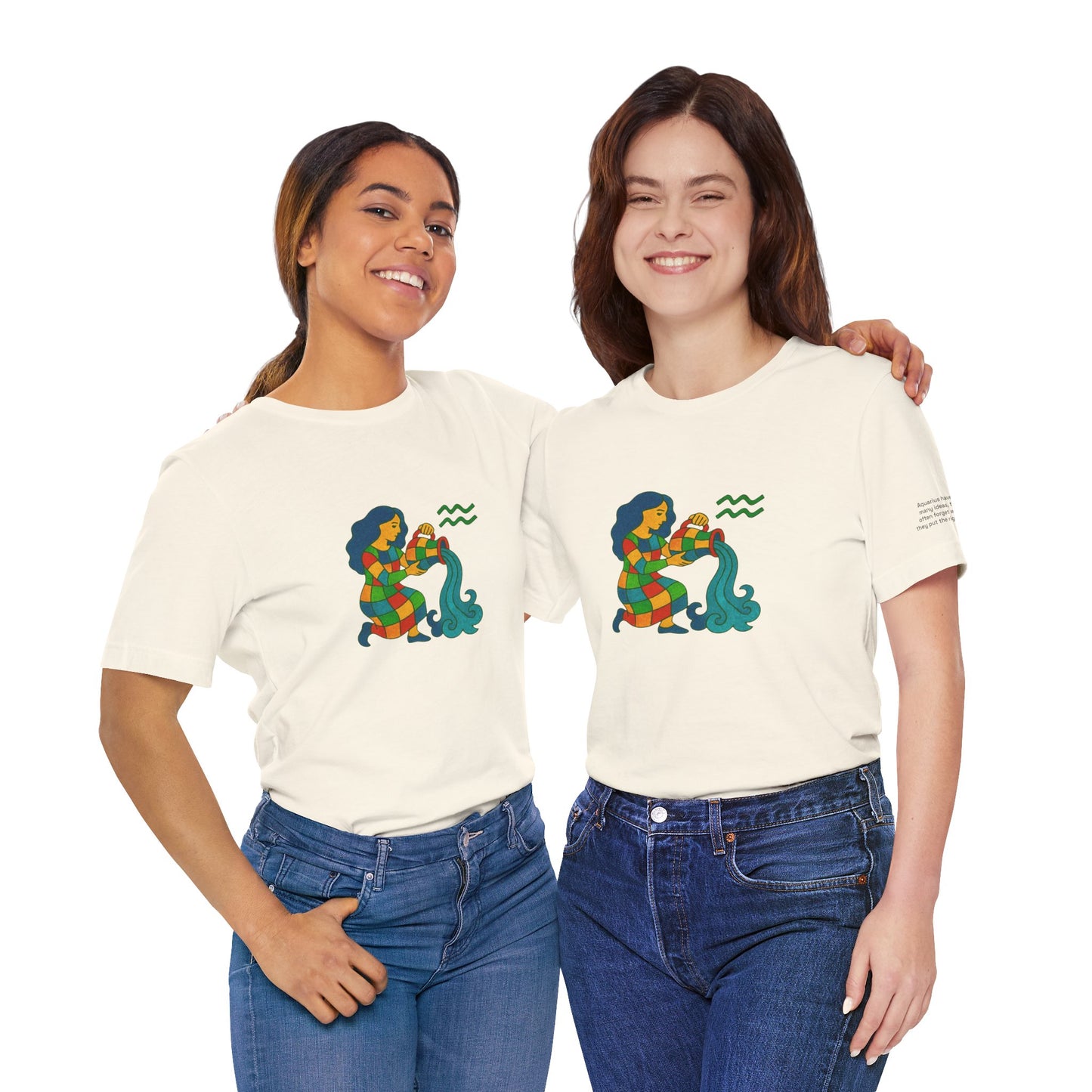 ACQUARIO - T-Shirt, I segni zodiacali secondo Saint Phalle
