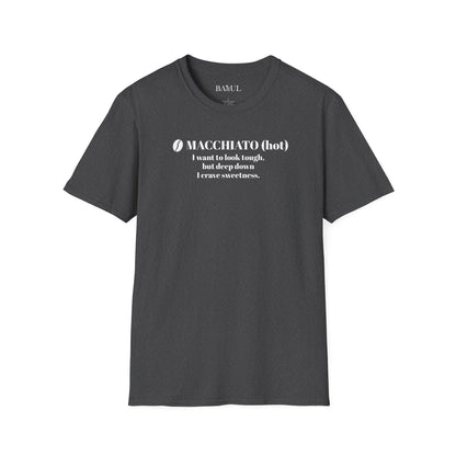 CoffeeTherapy T-Shirt – Irony Is the Best Cure (Right After Coffee)