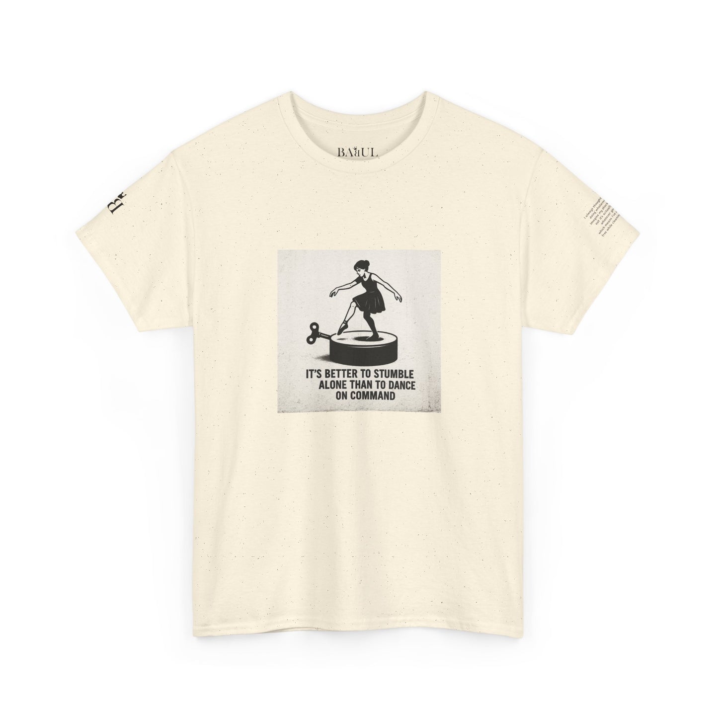 T-shirt Ribelle – Maglietta Unisex in Cotone Pesante per Spiriti Liberi.