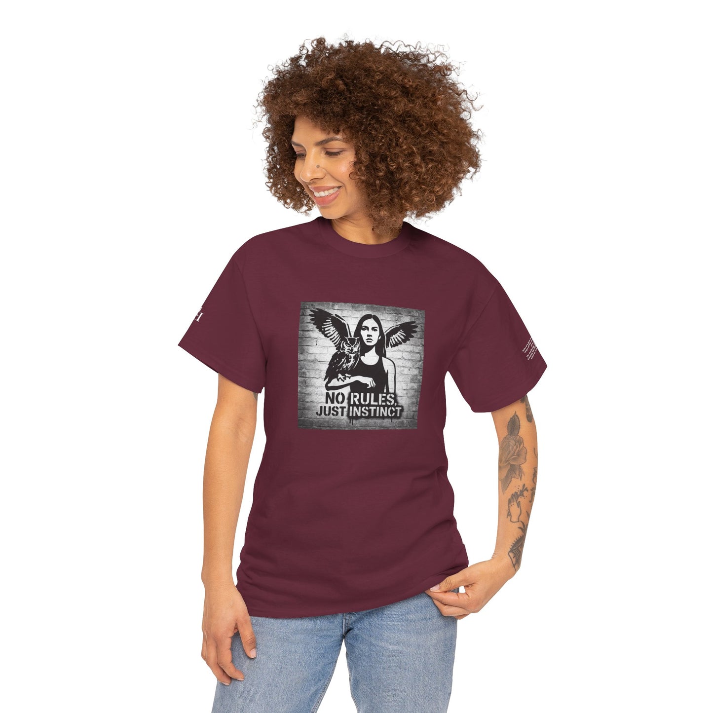T-shirt Ribelle – Maglietta Unisex in Cotone Pesante per Spiriti Liberi.