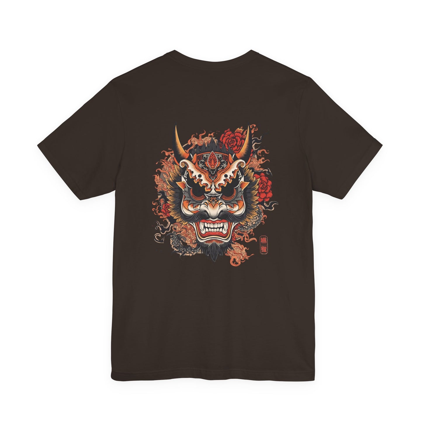 The Bold Oni Mask Streetwear T-Shirt