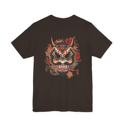 The Bold Oni Mask Streetwear T-Shirt