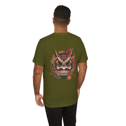 The Bold Oni Mask Streetwear T-Shirt