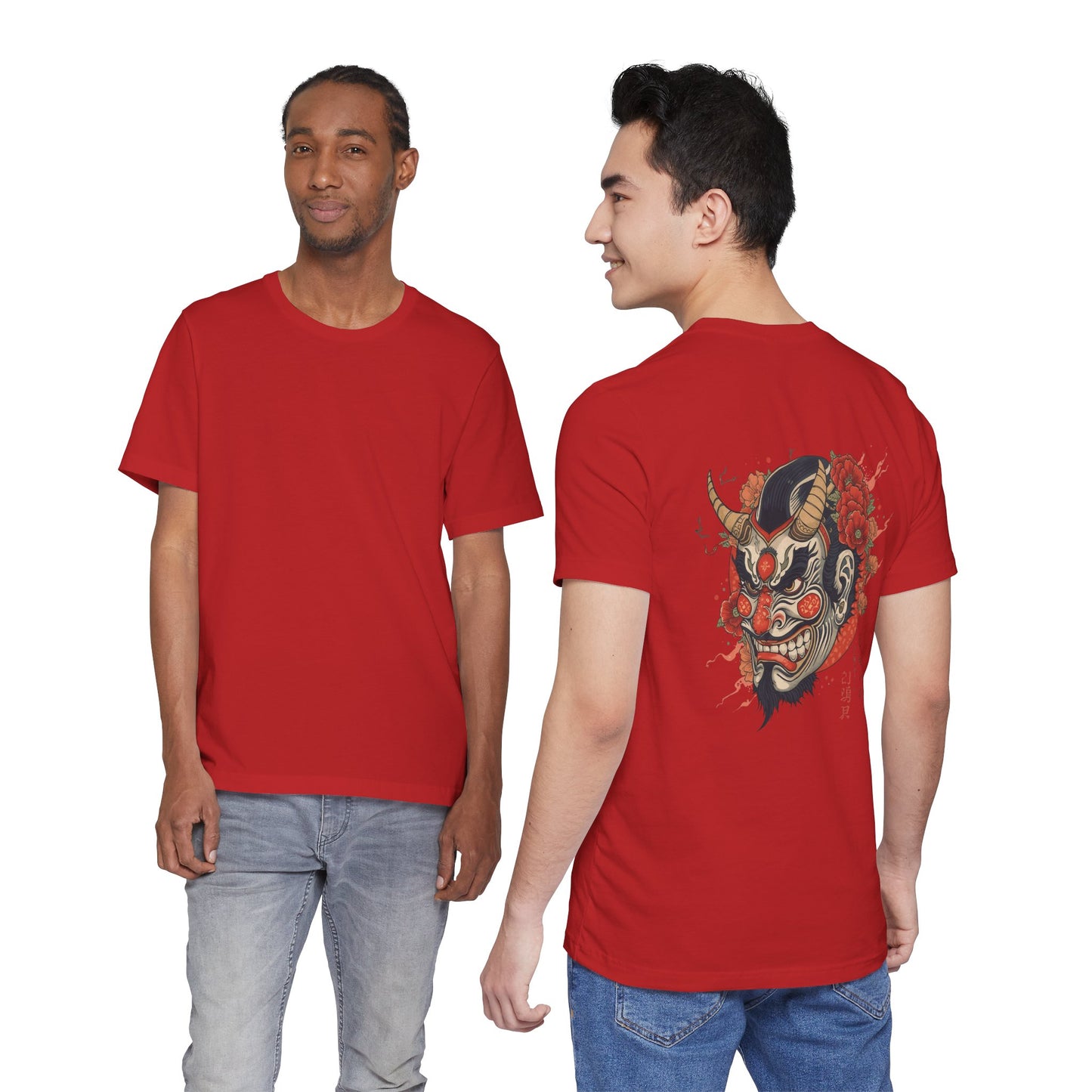 The Bold Oni Mask Streetwear T-Shirt