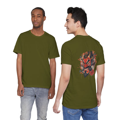 The Bold Oni Mask Streetwear T-Shirt