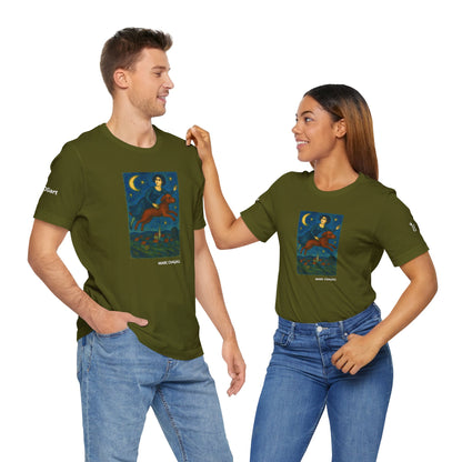 T-Shirt unisex  DOGART - MARC CHAGALL - Un dipinto iconico rivisitato con i cani