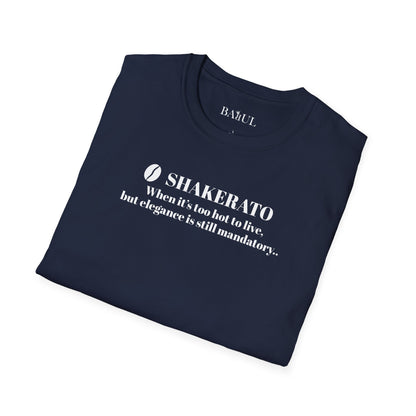 CoffeeTherapy T-Shirt – Irony Is the Best Cure (Right After Coffee)