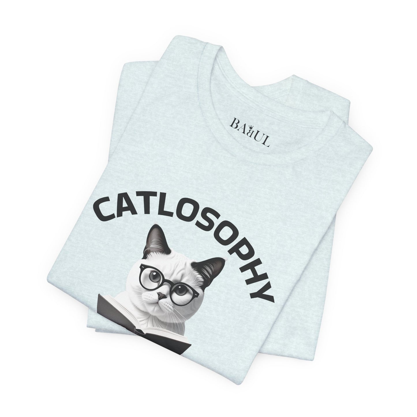 Catlosophy Unisex Jersey Maglietta a maniche corte – Design "Riposare non è pigrizia"