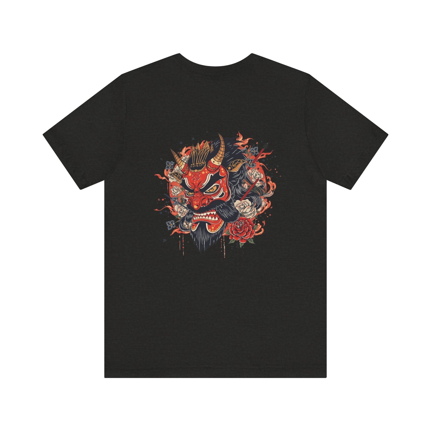 The Bold Oni Mask Streetwear T-Shirt