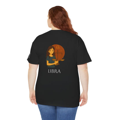 BILANCIA - T-shirt Zodiacali da sogno: la magia delle stelle in stile Ghibli