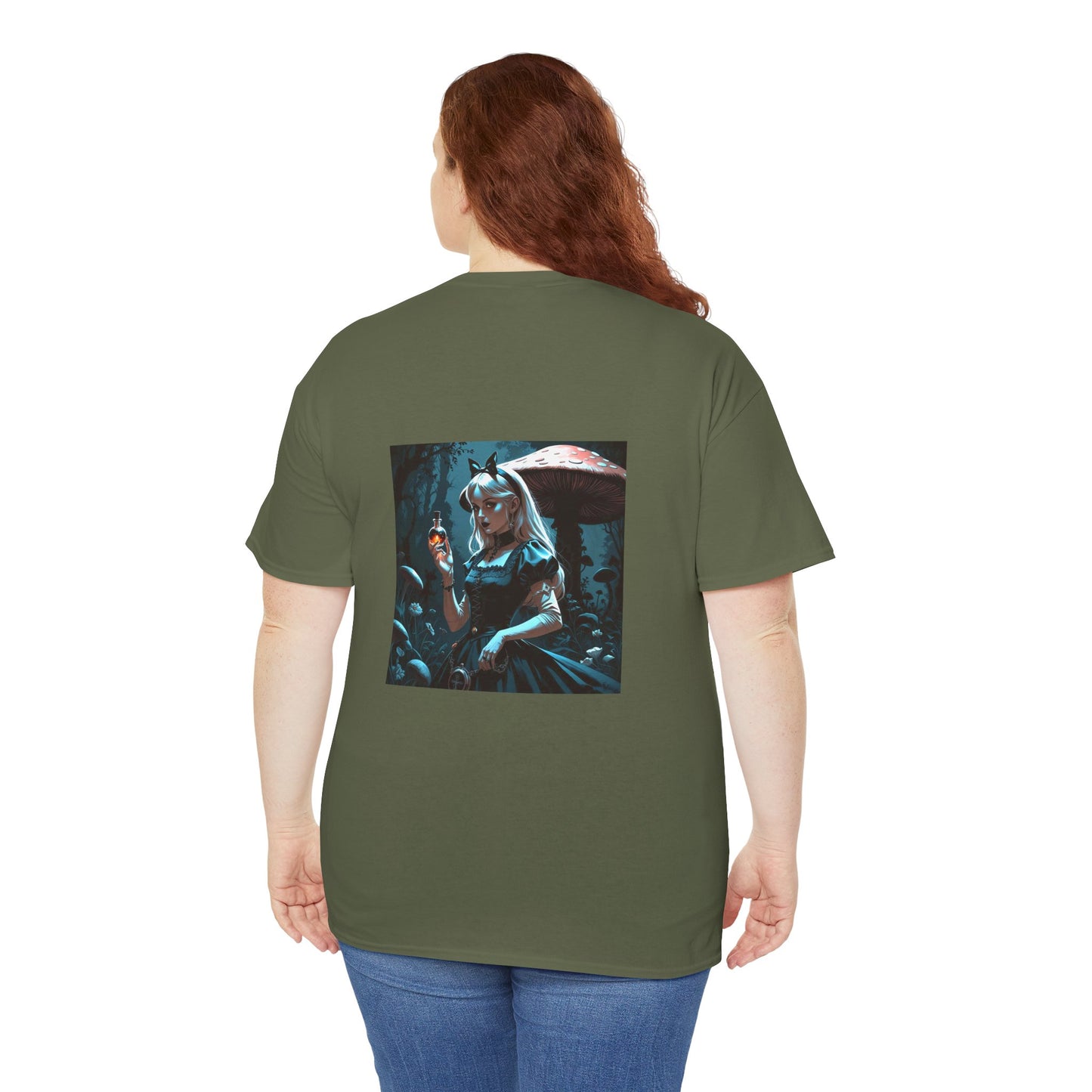Gothic Fairy Tales Collection Unisex T-Shirt, Alice in Wonderland