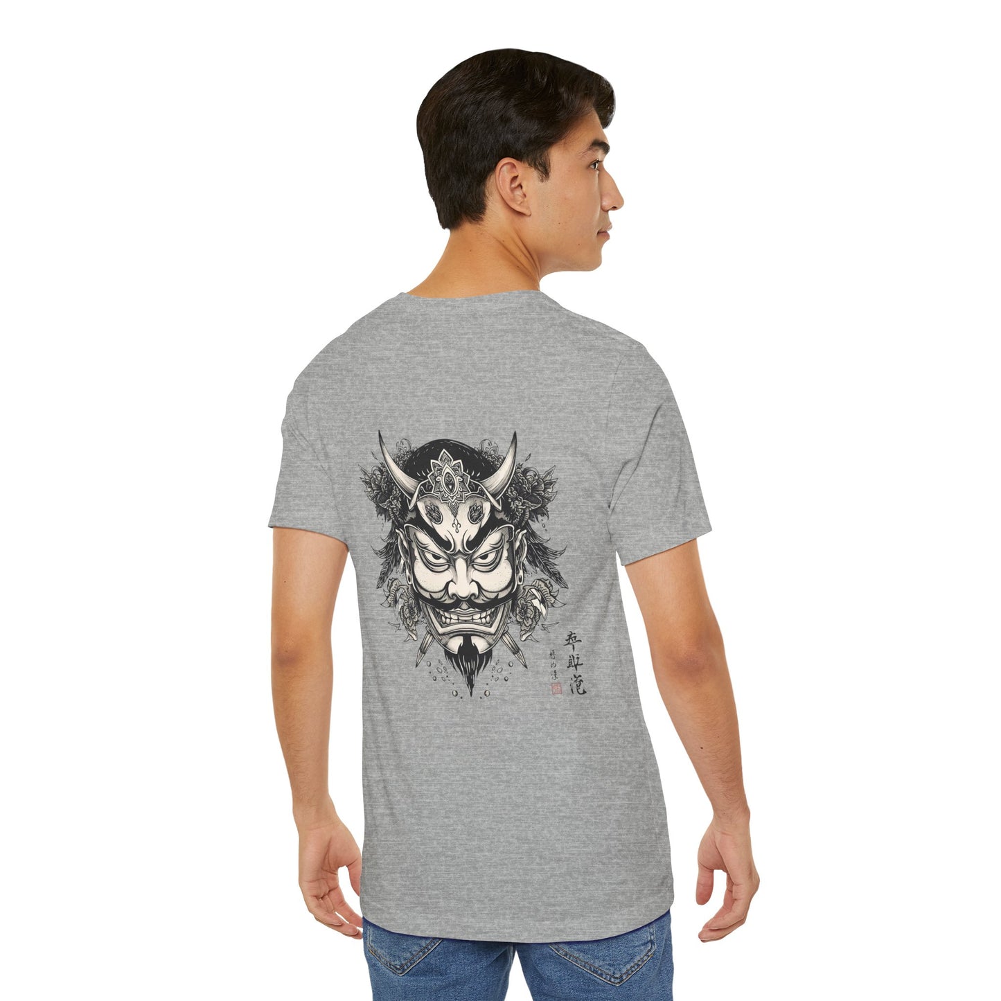 The Bold Oni Mask Streetwear T-Shirt