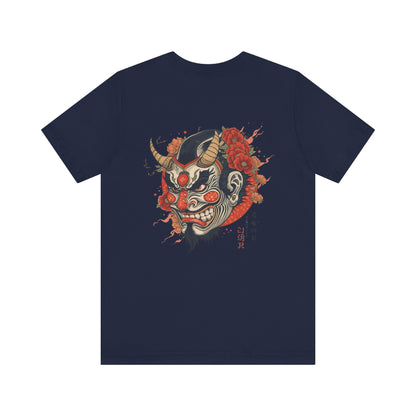 The Bold Oni Mask Streetwear T-Shirt
