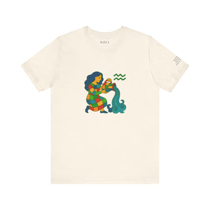 ACQUARIO - T-Shirt, I segni zodiacali secondo Saint Phalle