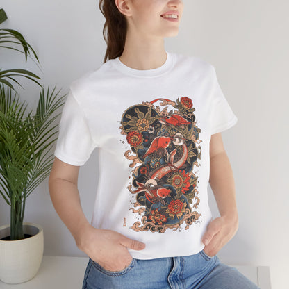 Eternal Ink: The Irezumi Collection" - Traditional Japanese Tattoo Art T-Shirts
