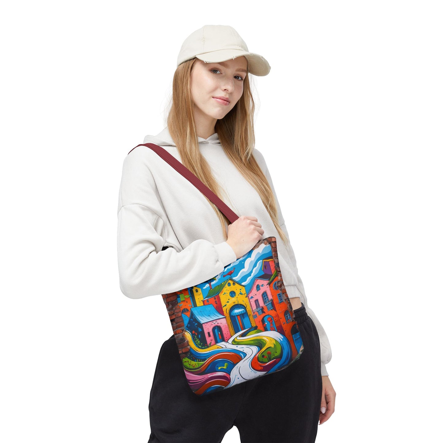 Artistic Surge - Eco-Friendly Canvas Tote Bag - HOUSES